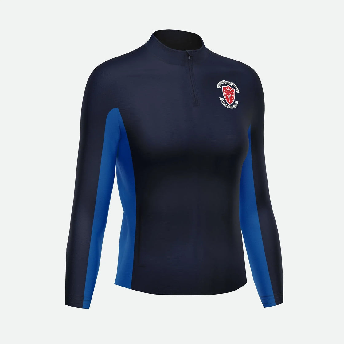St Vincent's Brushed 1/4 zip top - Defy.ie