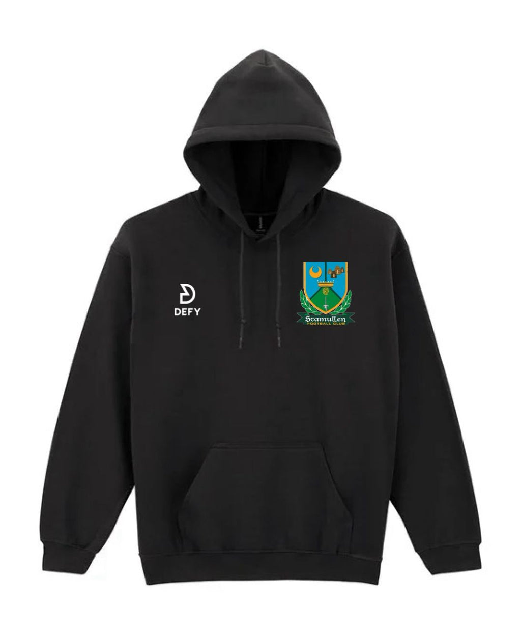 STAMULLEN BLACK HOODIE ADULTS