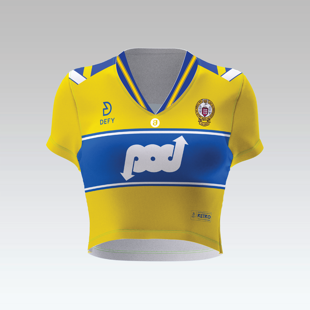 Clare crop jersey