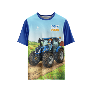 Bluey Power agri jersey – Front