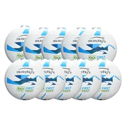 MURPHYS FIRST TOUCH FOOTBALL | (AGE U6-U8) | SET OF 10