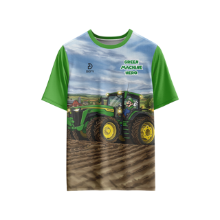 Green Machine Hero agri jersey – Front
