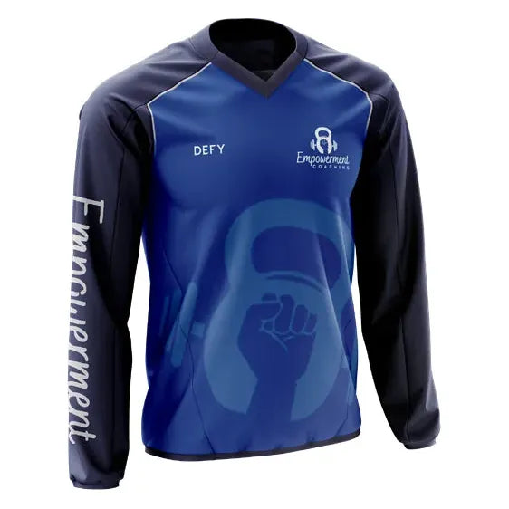 Empowerment Blue Windcheater
