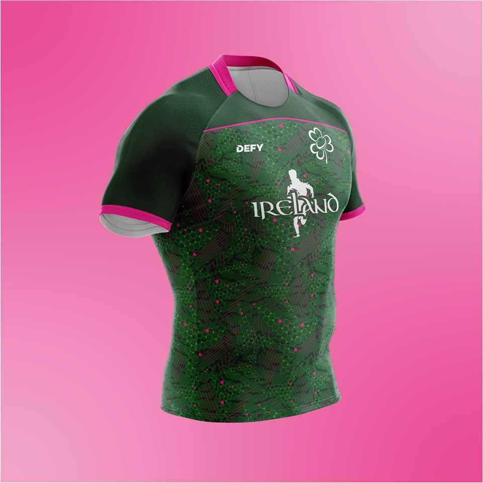 Ireland Rugby Custom Jerseys - Ladies Fit
